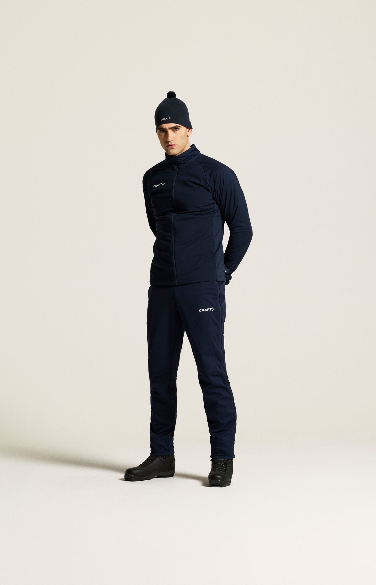 Craft Nordic Club 2.0 FZ Pants Herren in Dunkelblau, Detailansicht