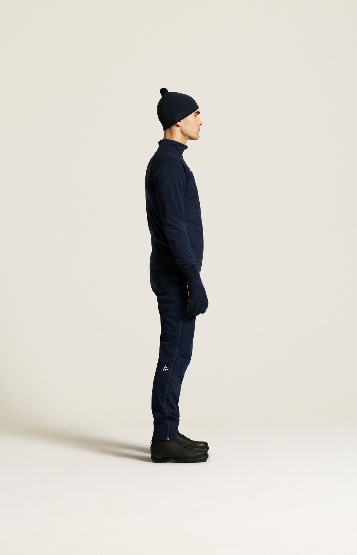 Craft Nordic Club 2.0 FZ Pants Herren in Dunkelblau, Detailansicht