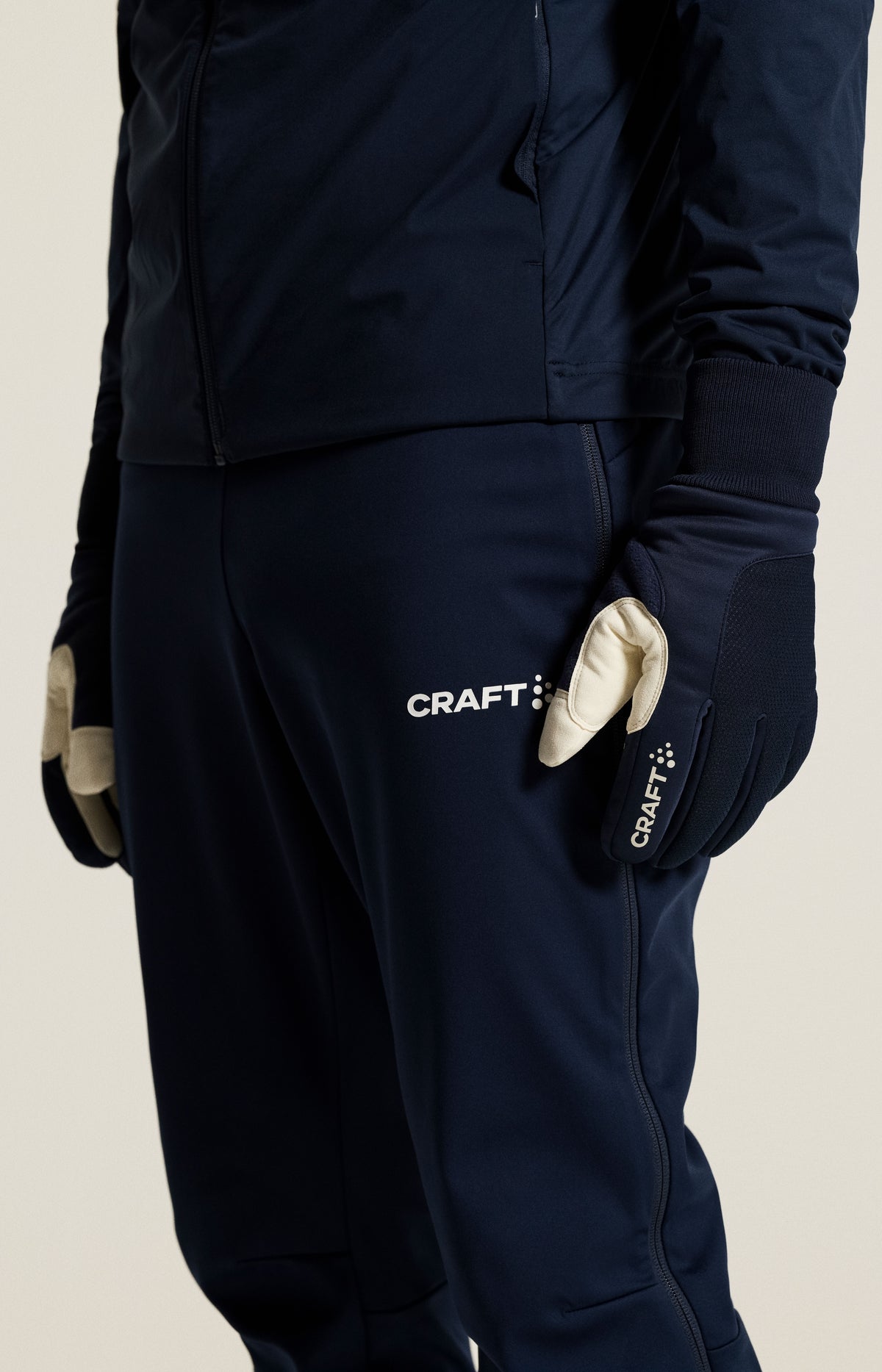 Craft Nordic Club 2.0 FZ Pants Herren in Dunkelblau, Detailansicht