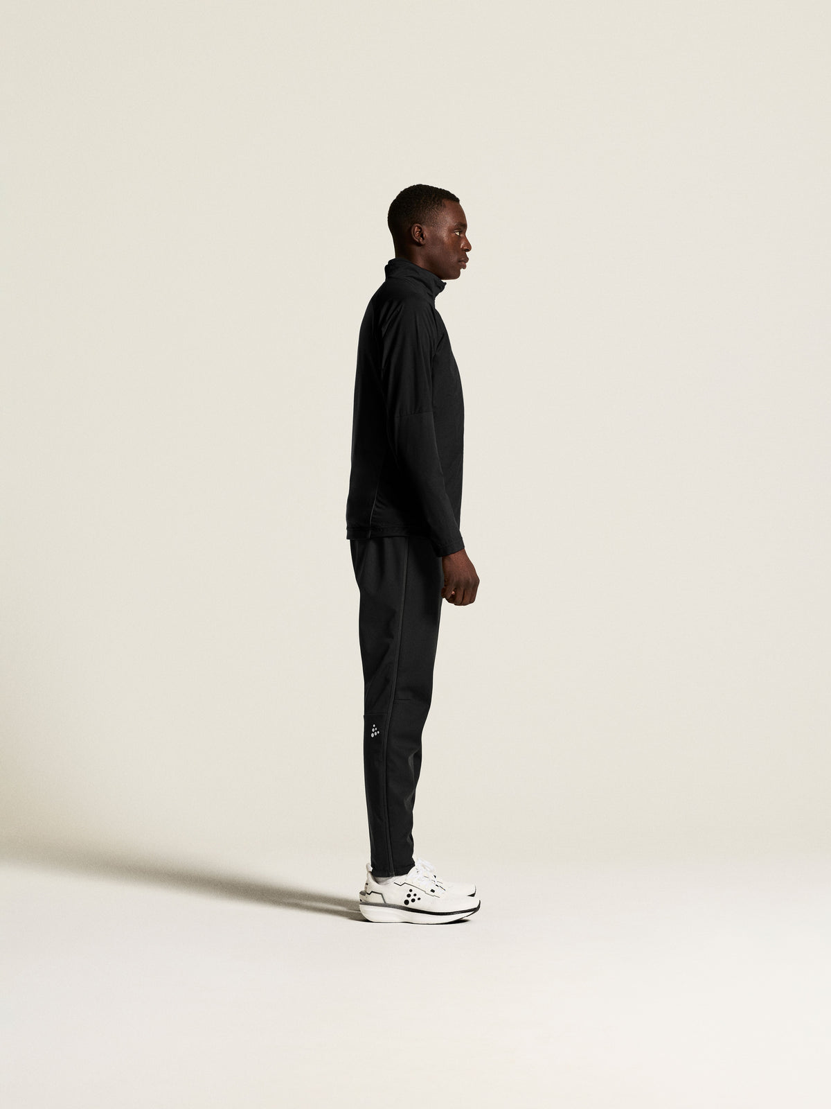 Craft Nordic Club 2.0 FZ Pants Herren in Schwarz, Detailansicht