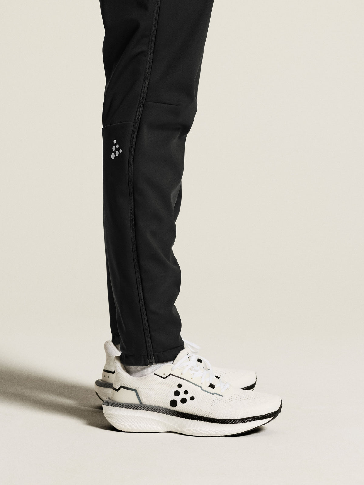 Craft Nordic Club 2.0 FZ Pants Herren in Schwarz, Detailansicht