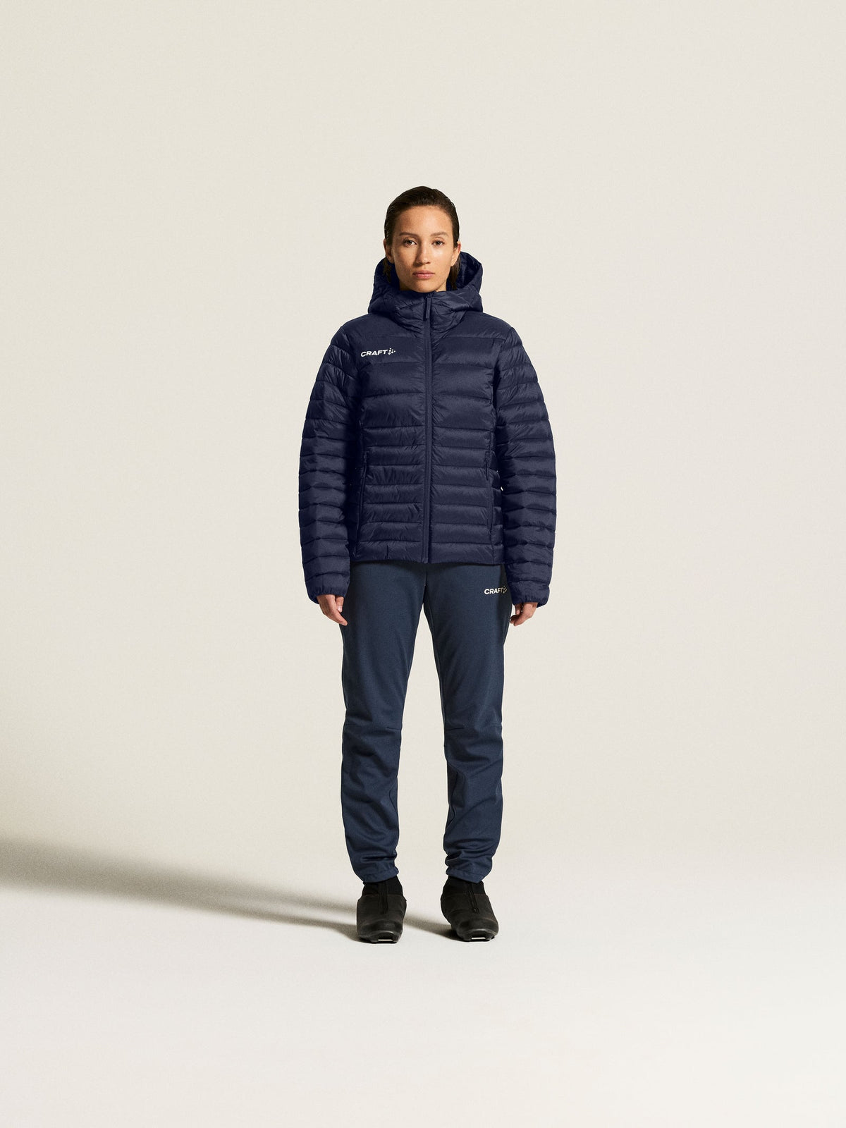 Craft Nordic Club 2.0 FZ Pants Damen in Dunkelblau, Detailansicht