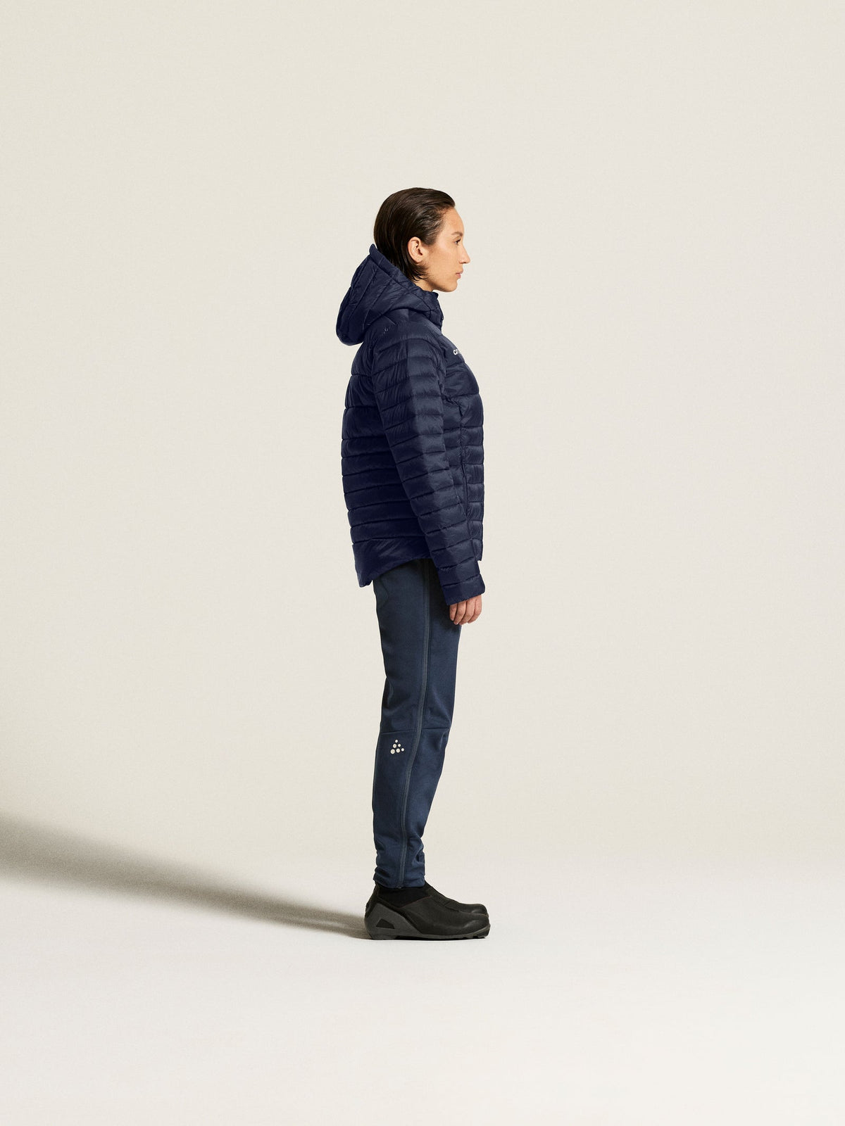 Craft Nordic Club 2.0 FZ Pants Damen in Dunkelblau, Detailansicht