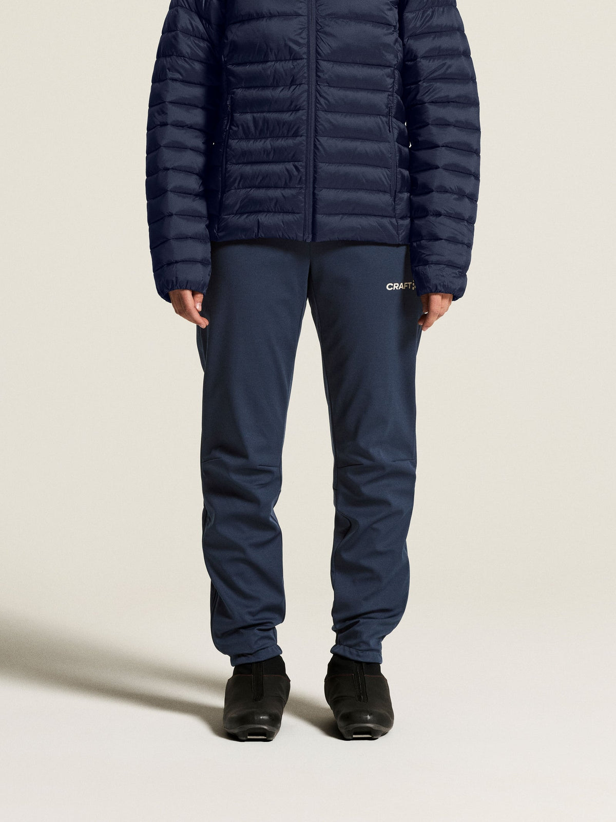 Craft Nordic Club 2.0 FZ Pants Damen in Dunkelblau, Detailansicht