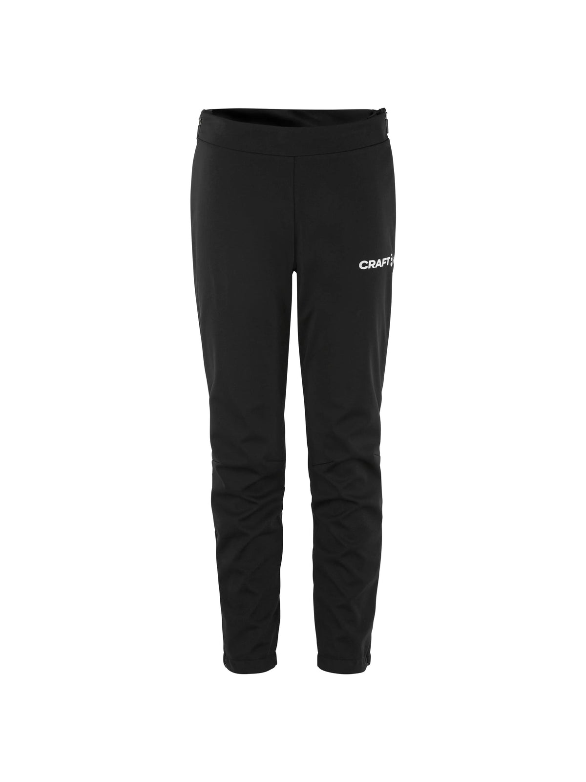 Craft Nordic Club 2.0 FZ Pants Junior in Schwarz, Vorderansicht