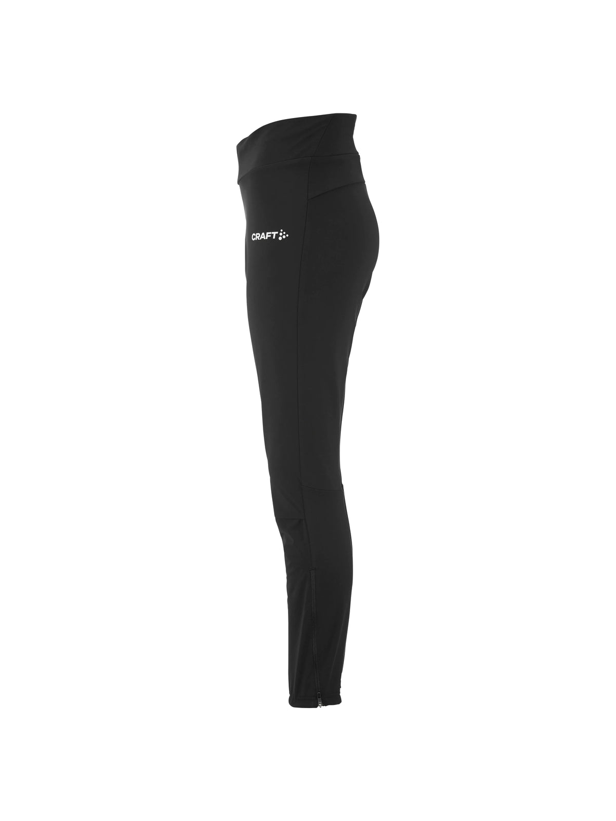 Craft Nordic Club 2.0 Wind Tights Damen in Schwarz, Seitenansicht links