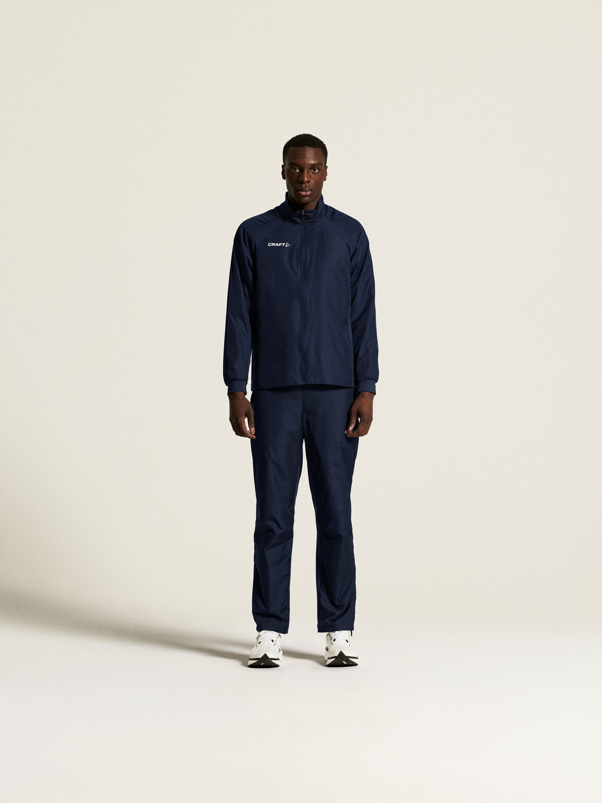 Craft Ability Warm Jacket Unisex in Navy, Detailansicht