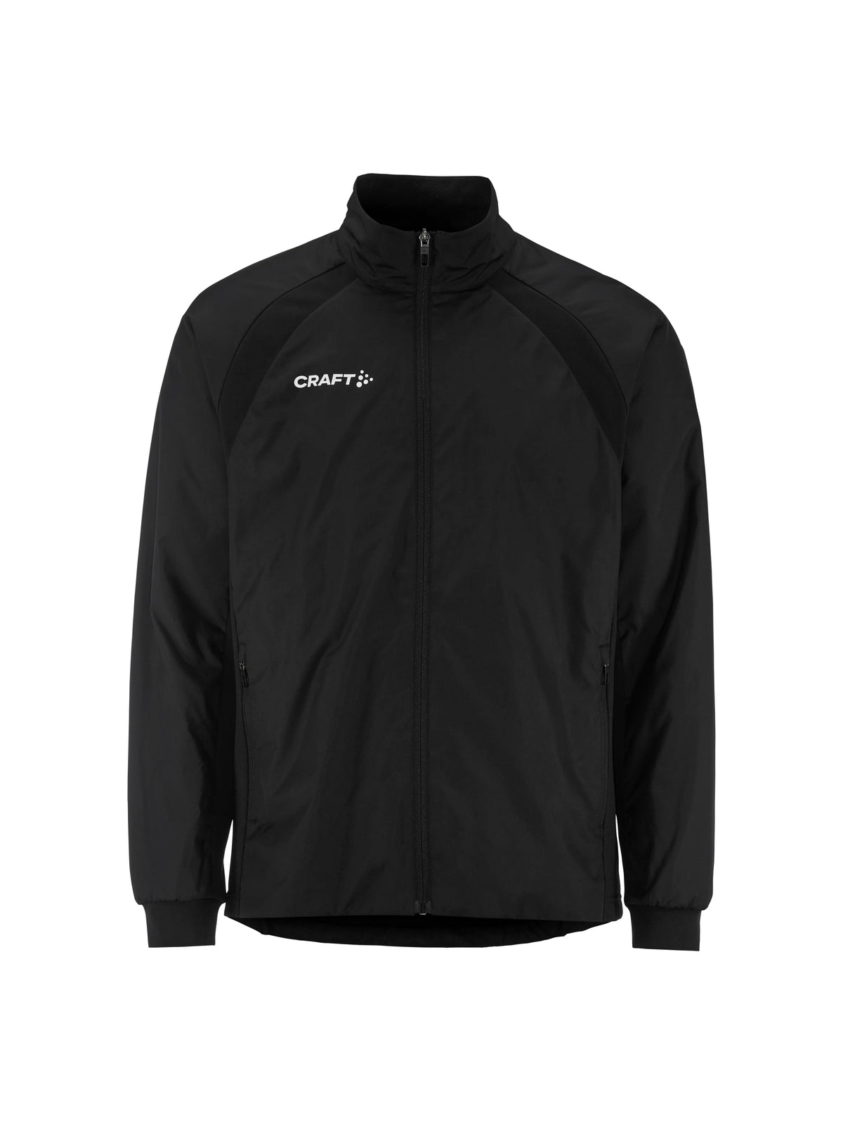 Craft Ability Warm Jacket Unisex in Schwarz, Vorderansicht