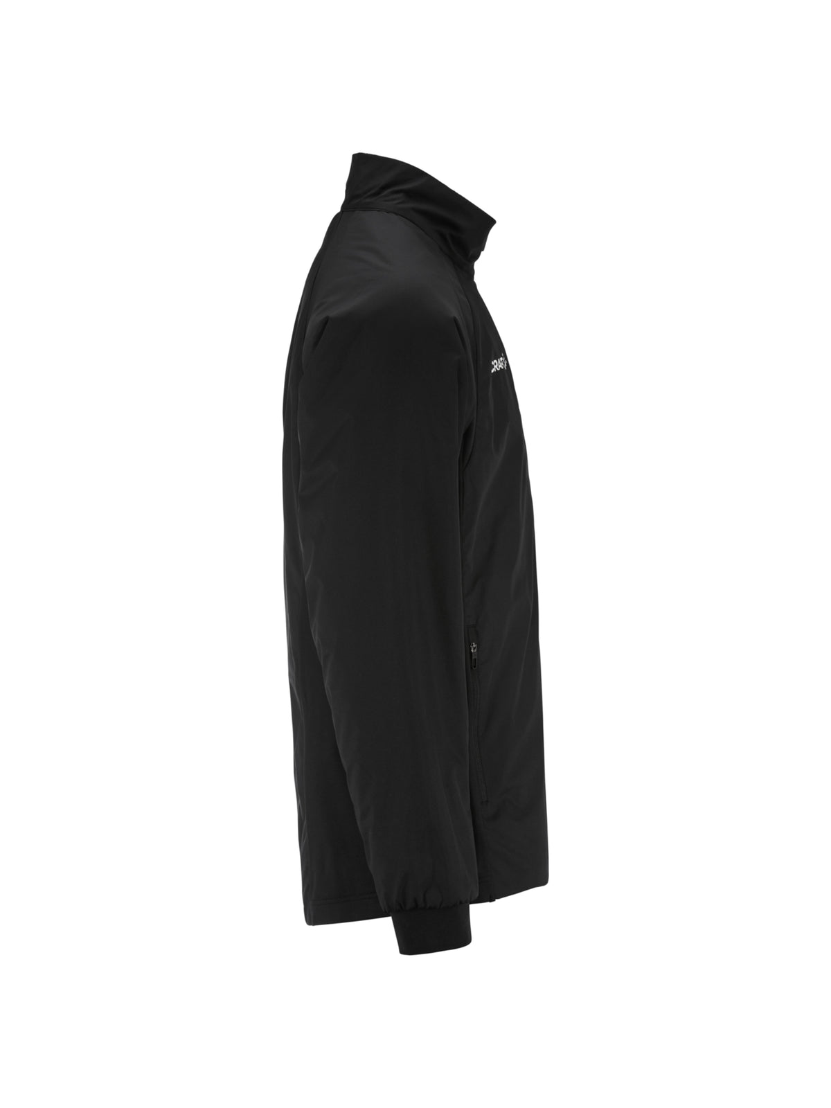 Craft Ability Warm Jacket Unisex in Schwarz, Seitenansicht rechts