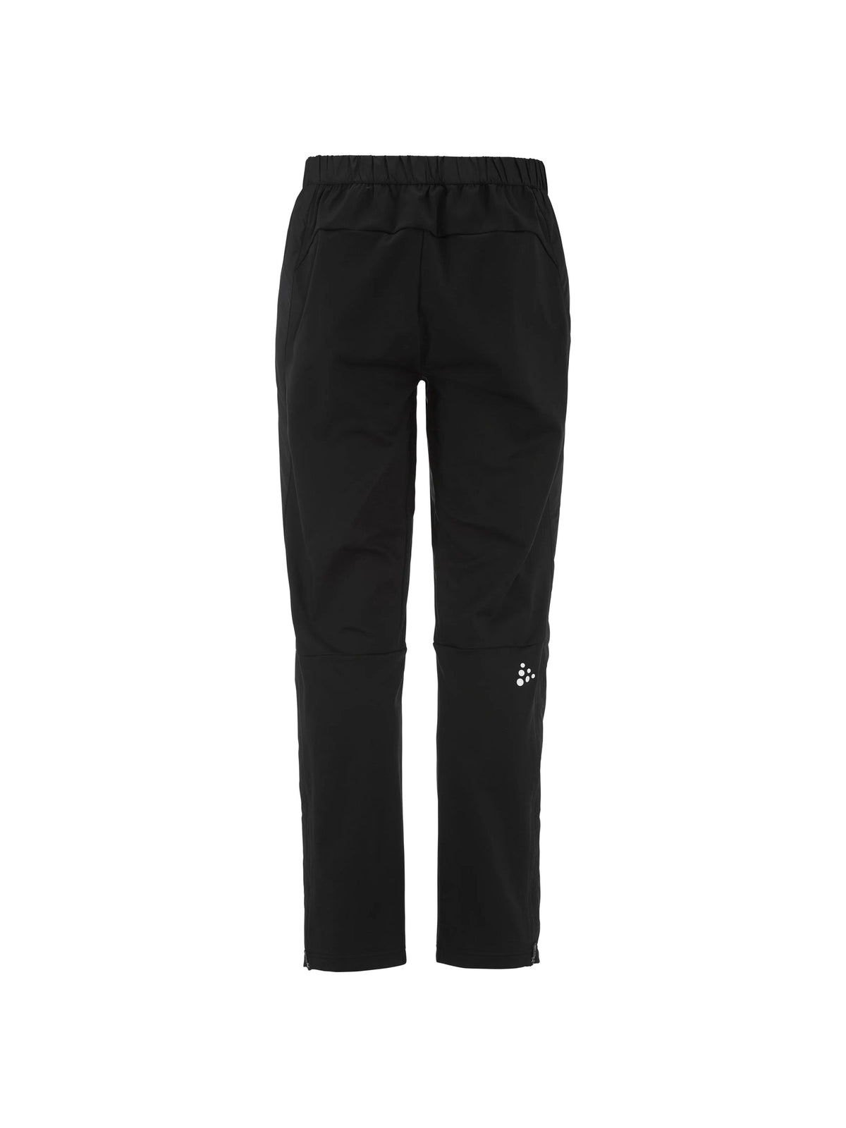 Craft Ability Warm Pants Unisex in Schwarz, Rückansicht