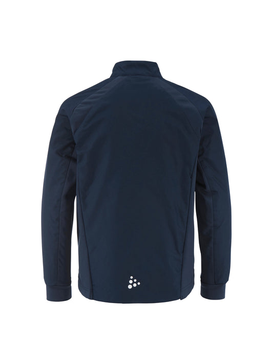 Craft Ability Warm Jacket Junior in Navy, Rückansicht