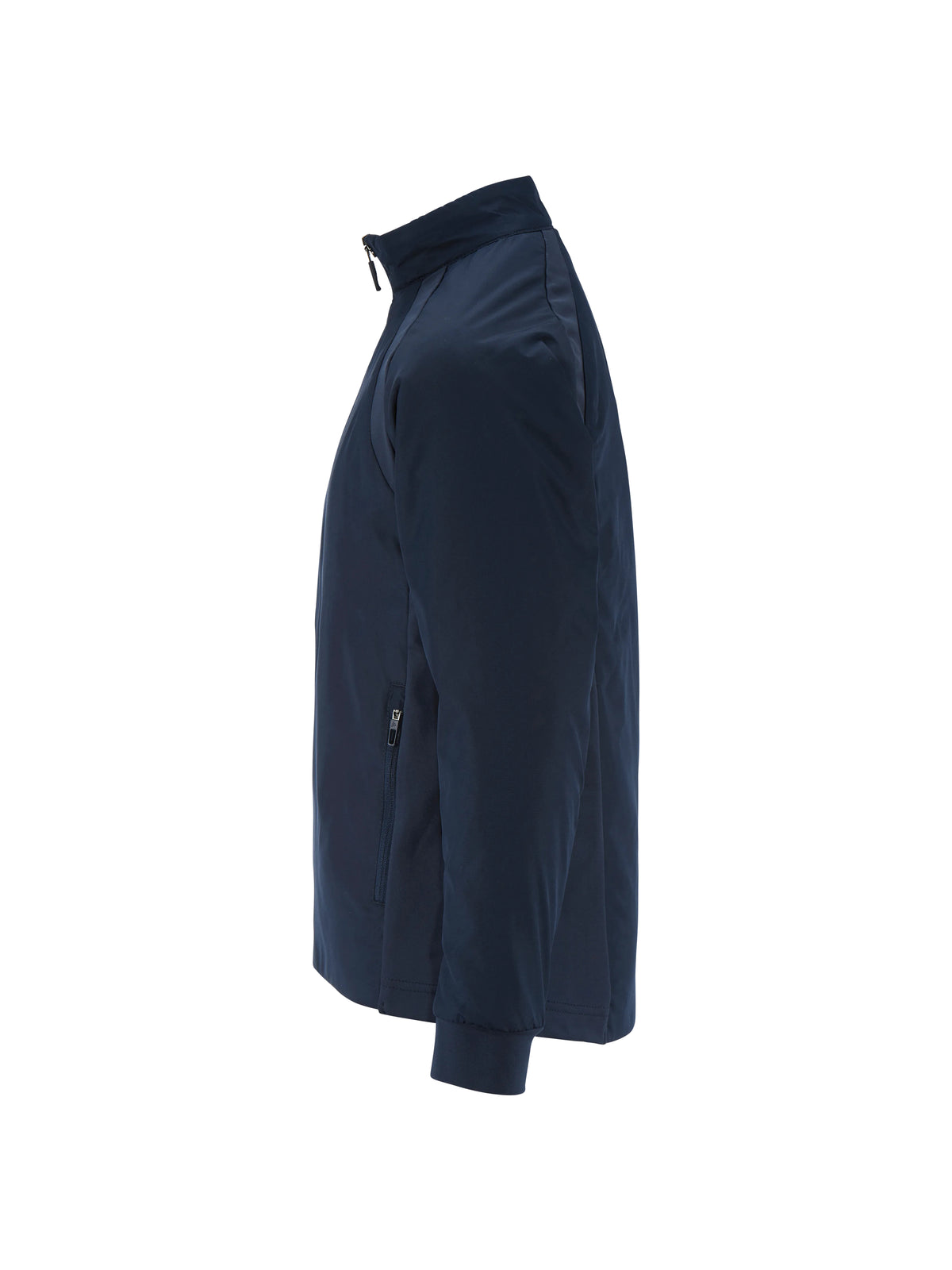 Craft Ability Warm Jacket Junior in Navy, Seitenansicht links