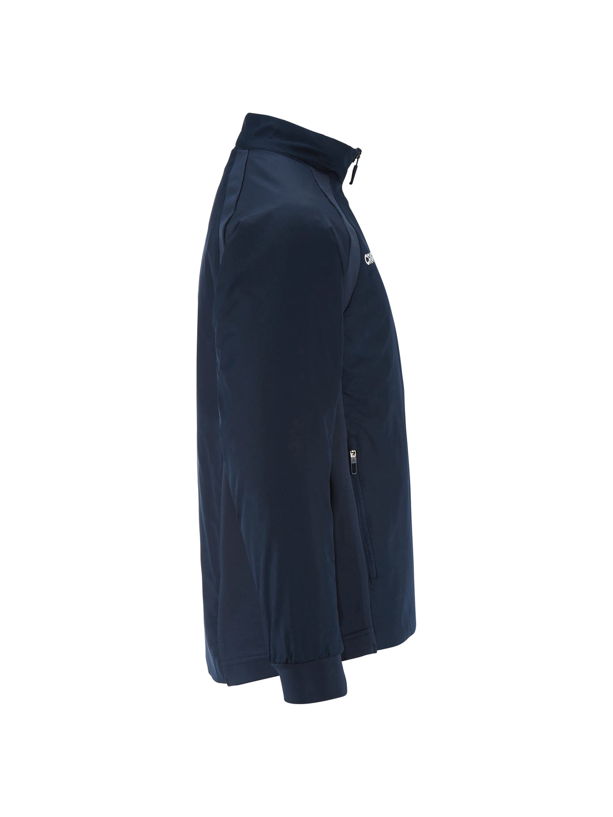 Craft Ability Warm Jacket Junior in Navy, Seitenansicht rechts