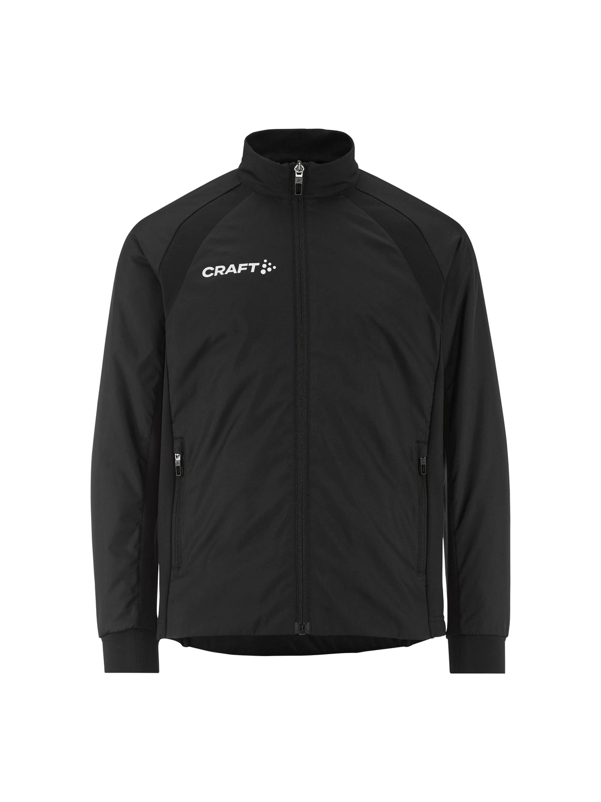 Craft Ability Warm Jacket Junior in Schwarz, Vorderansicht