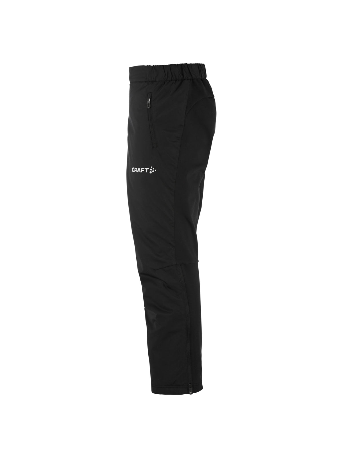 Craft Ability Warm Pants Junior in Schwarz, Seitenansicht links