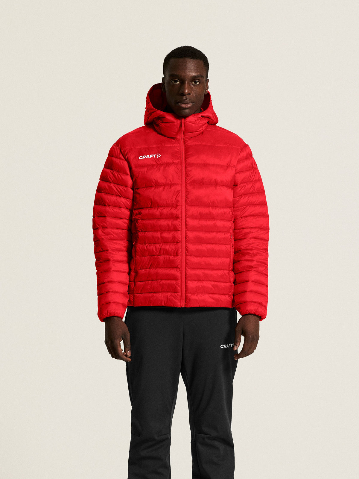 Craft Ability Isolate Jacket Herren in Rot, Detailansicht