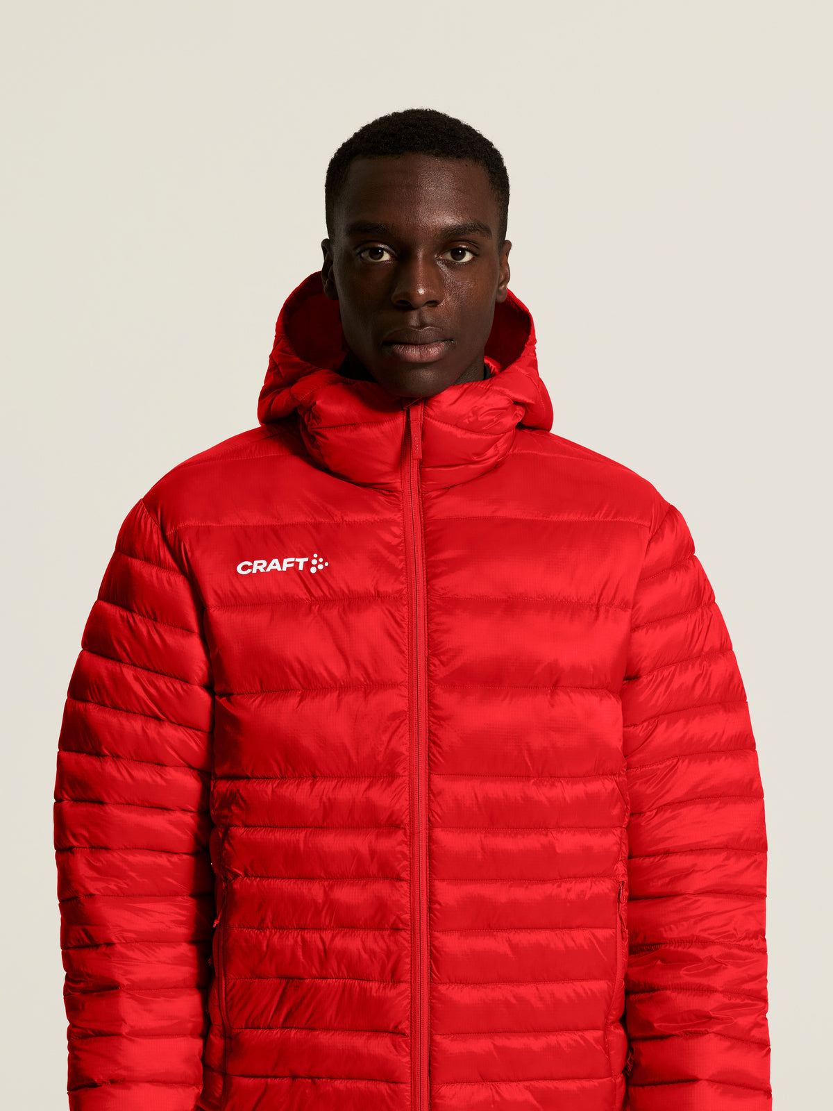 Craft Ability Isolate Jacket Herren in Rot, Detailansicht