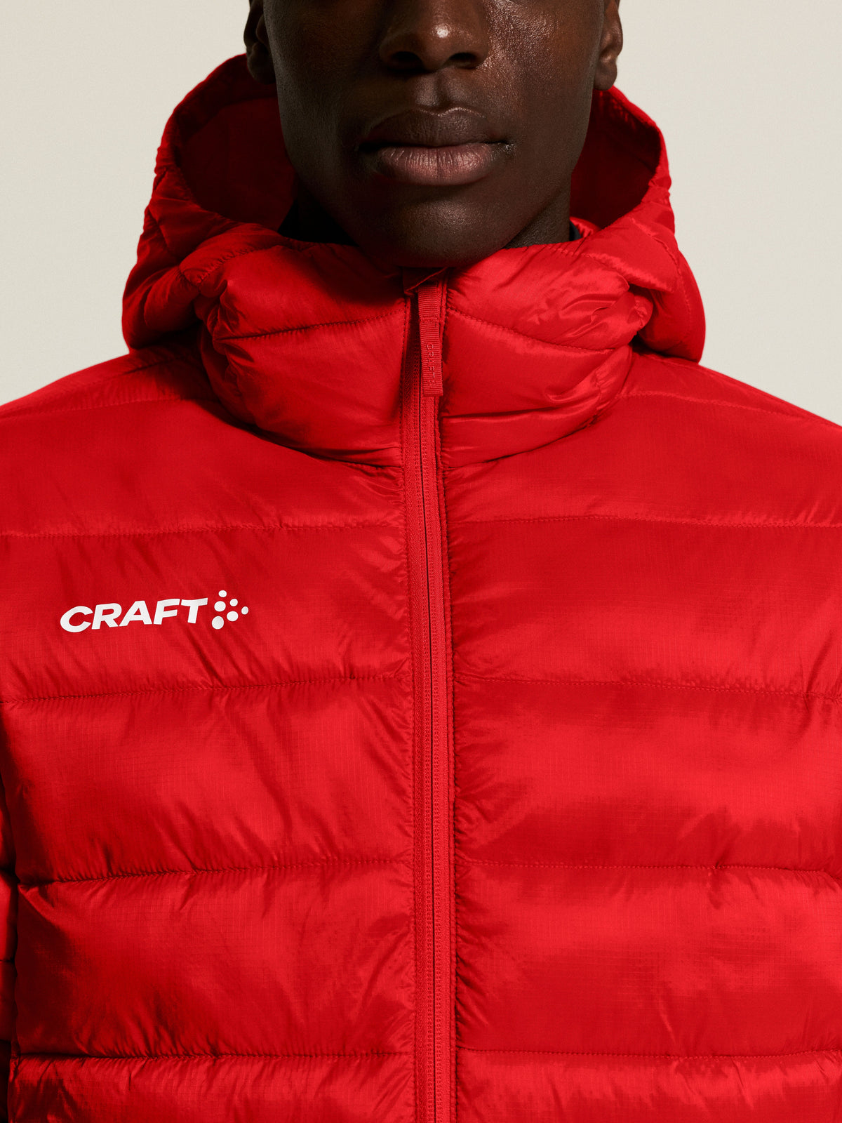 Craft Ability Isolate Jacket Herren in Rot, Detailansicht