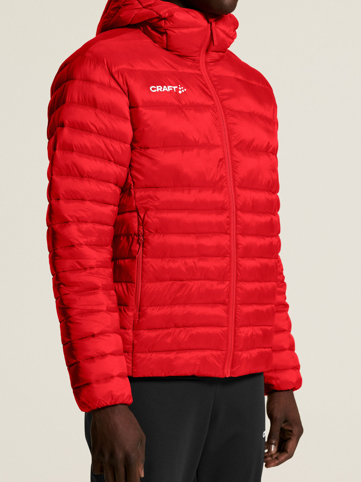 Craft Ability Isolate Jacket Herren in Rot, Detailansicht