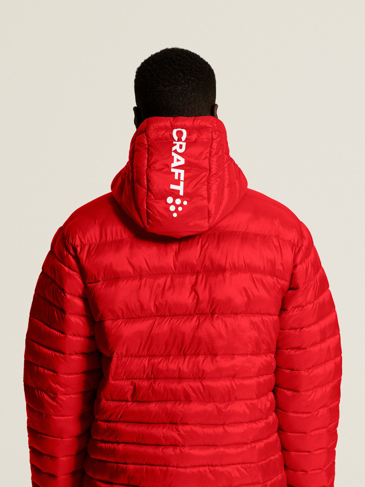 Craft Ability Isolate Jacket Herren in Rot, Detailansicht
