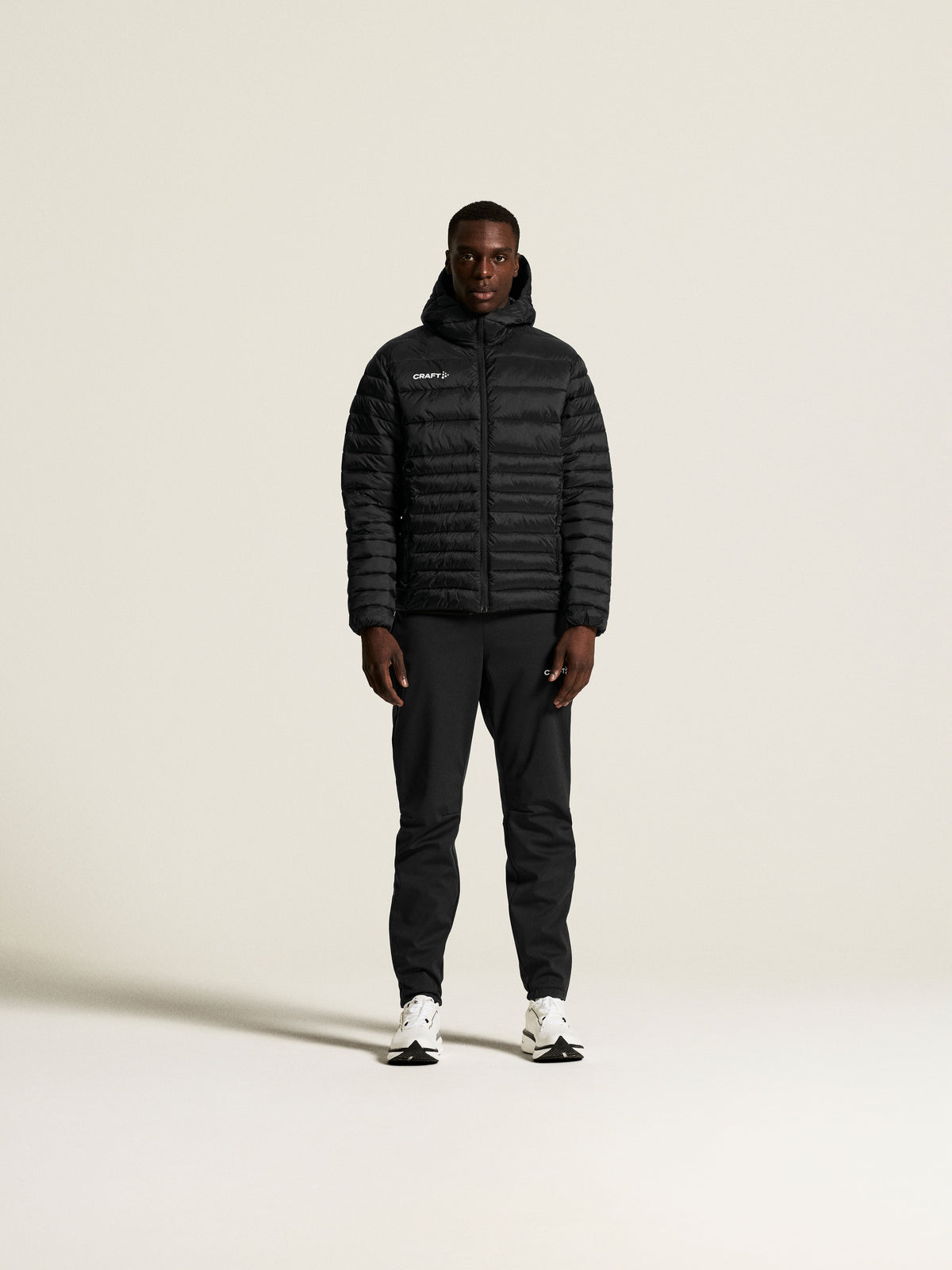Craft Ability Isolate Jacket Herren in Schwarz, Detailansicht