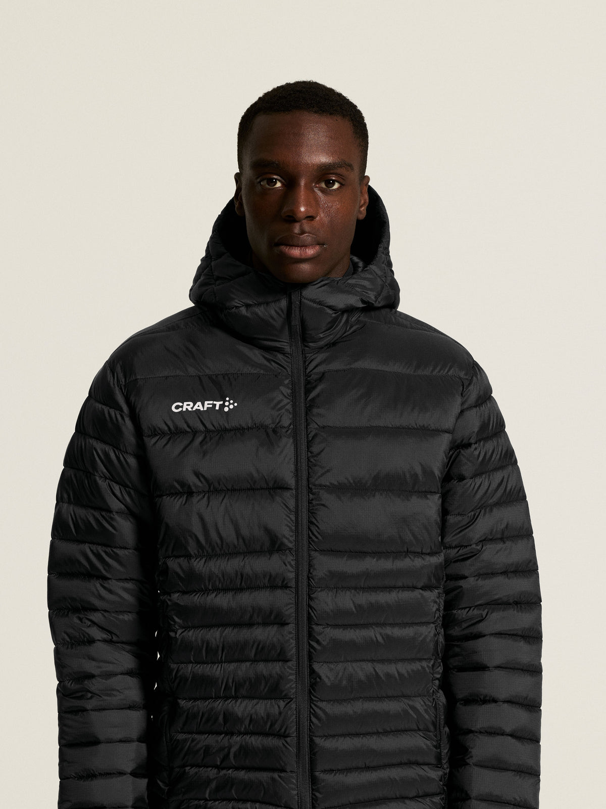 Craft Ability Isolate Jacket Herren in Schwarz, Detailansicht