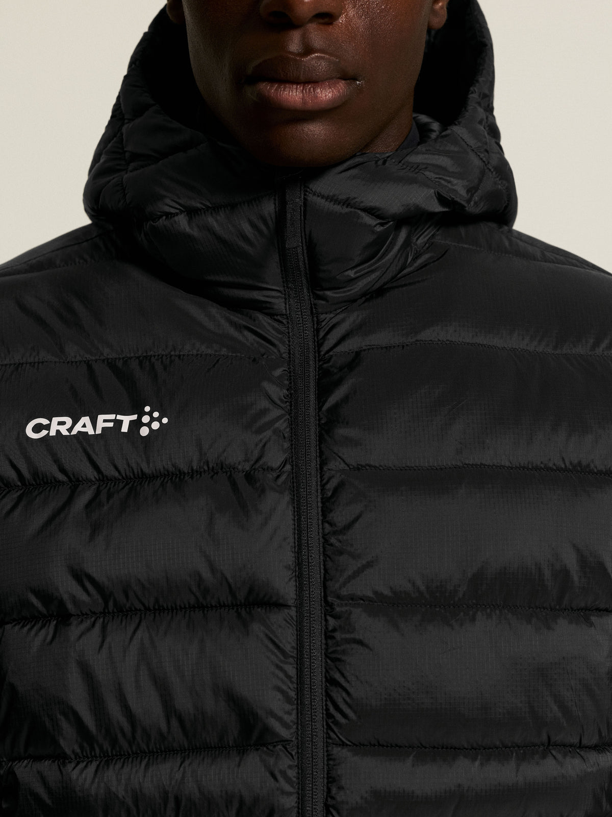 Craft Ability Isolate Jacket Herren in Schwarz, Detailansicht