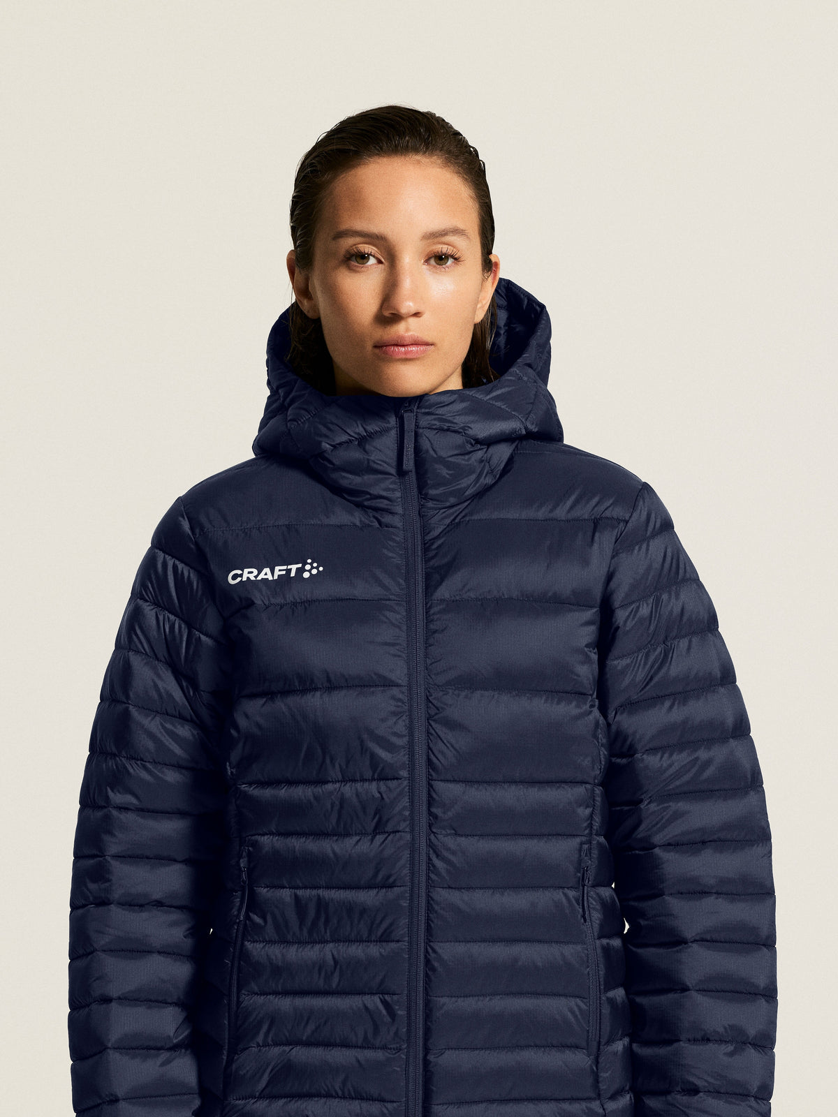 Craft Ability Isolate Jacket Damen in Navy, Detailansicht