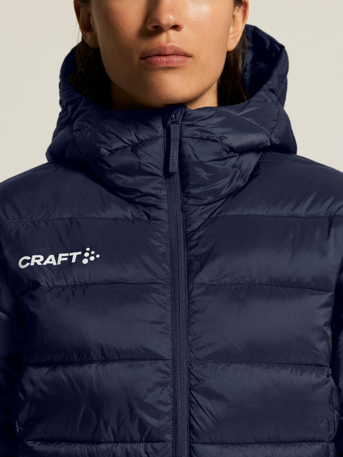 Craft Ability Isolate Jacket Damen in Navy, Detailansicht