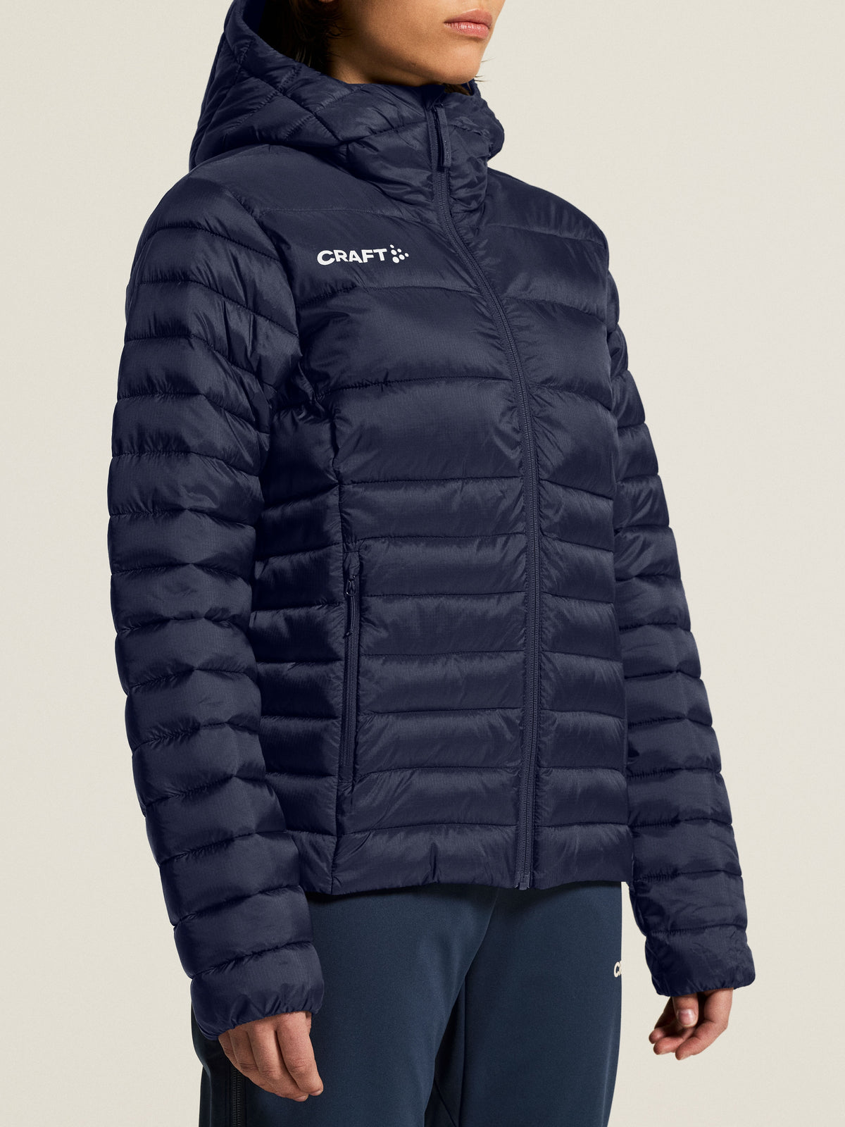 Craft Ability Isolate Jacket Damen in Navy, Detailansicht