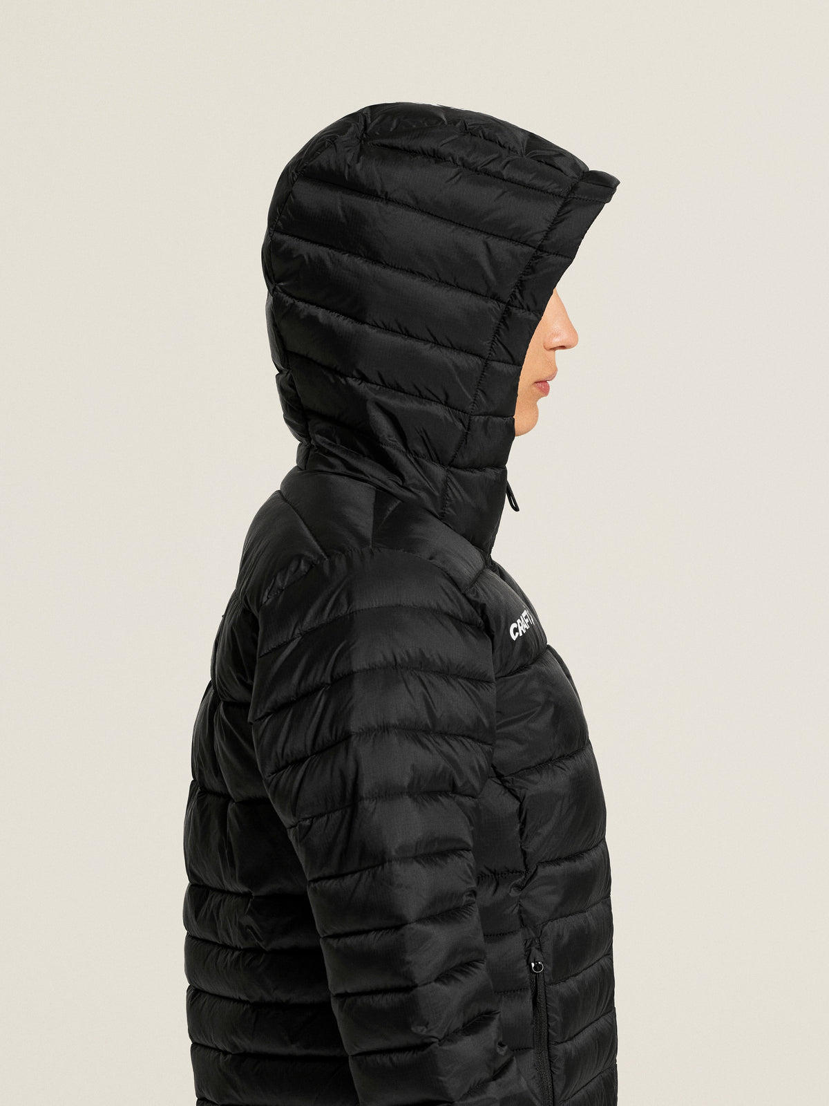Craft Ability Isolate Jacket Damen in Schwarz, Detailansicht