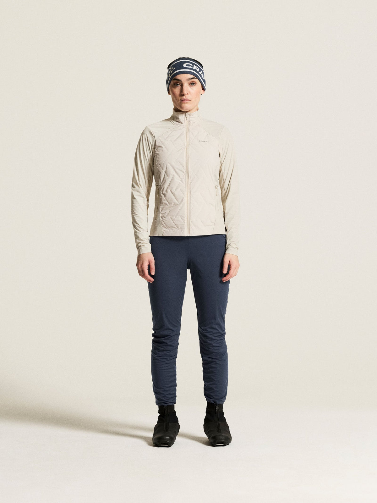 Craft Speed Jacket 3 Damen in Sand, Detailansicht