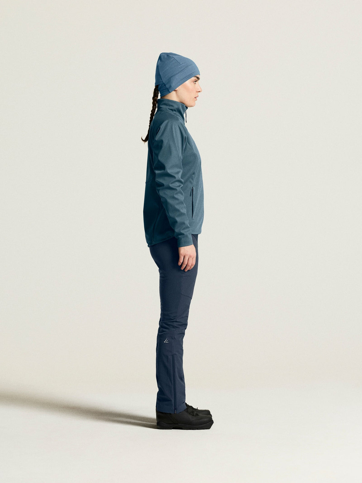 Craft Practice Jacket 3 Damen in Taubenblau, Detailansicht