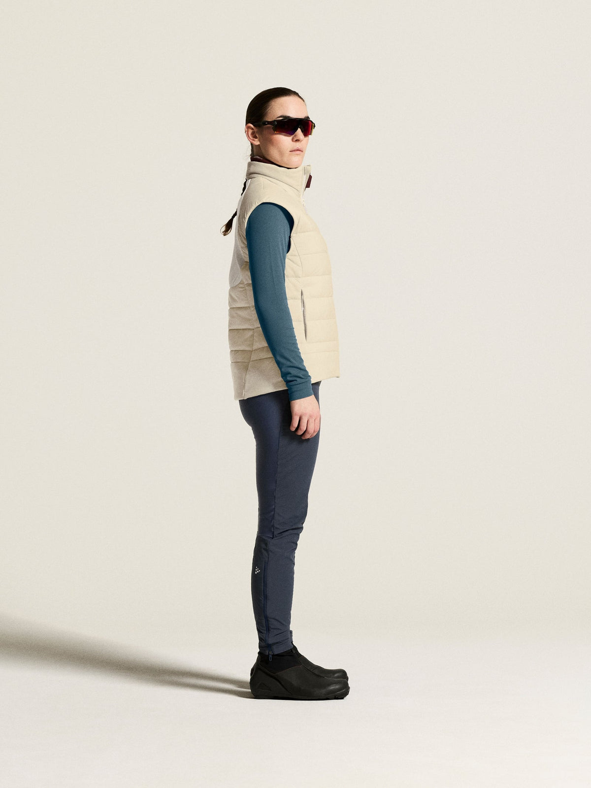 Craft Speed Tights 2 Damen in Blau, Detailansicht