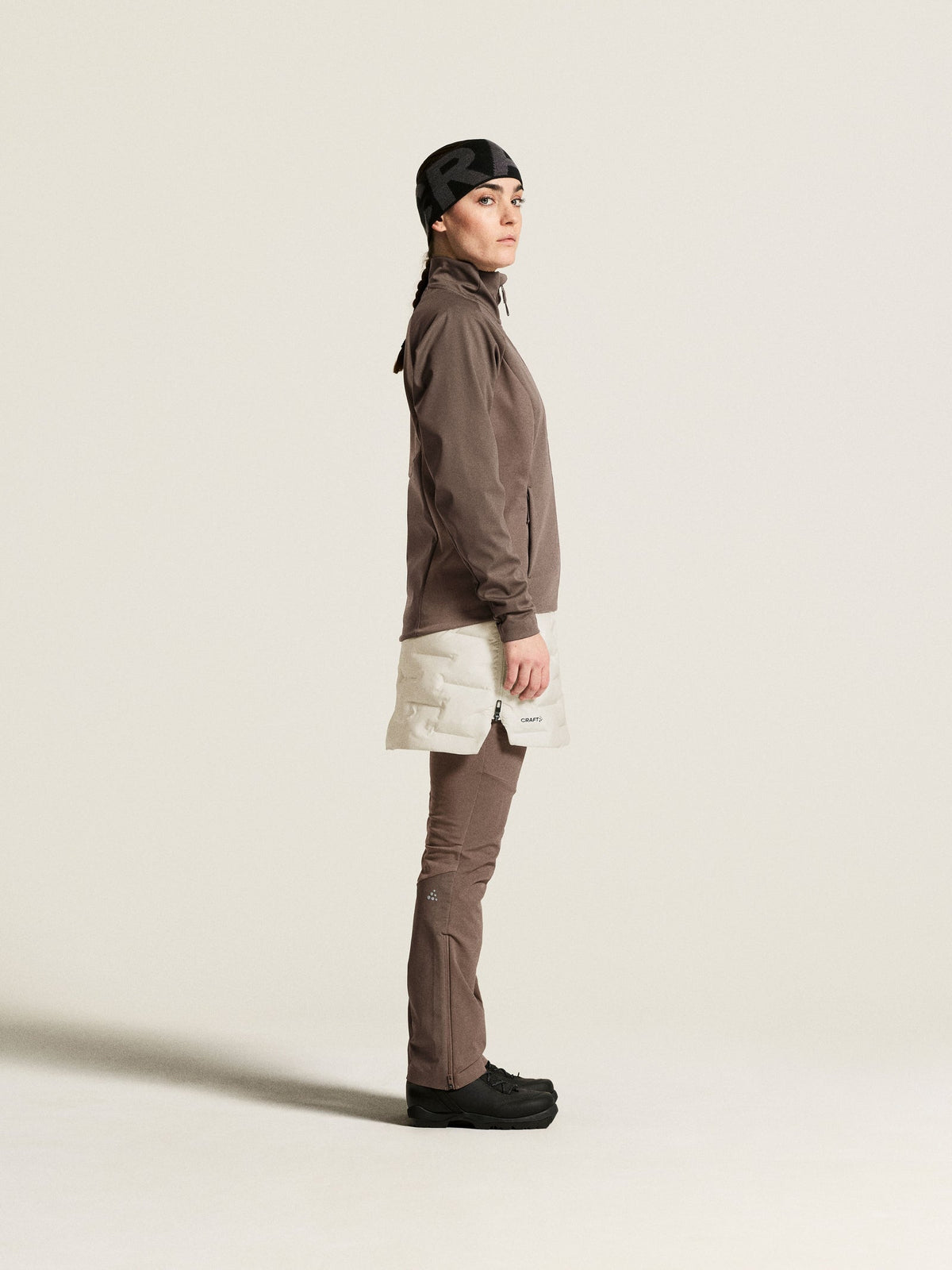 Craft Pursuit Skirt Damen in Naturweiss, Detailansicht