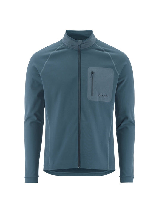 Craft FZ Midlayer Jacket Herren in Taubenblau, Vorderansicht