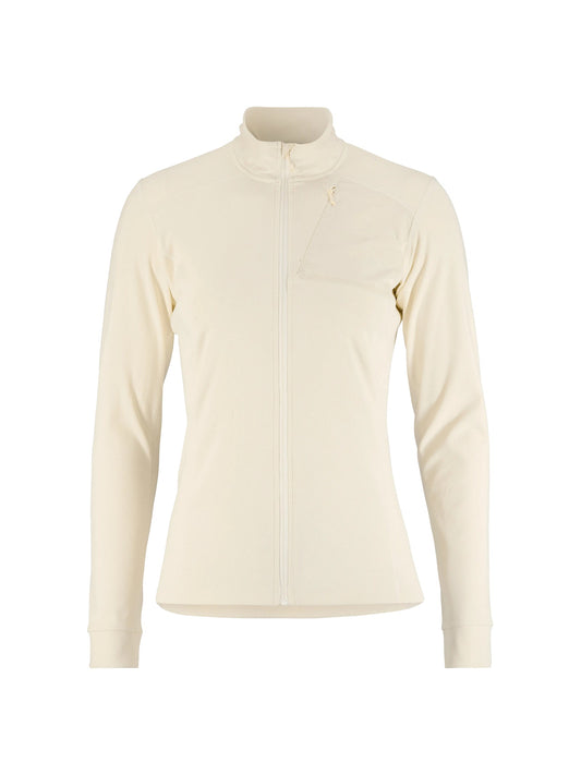 Craft FZ Midlayer Jacket Damen in Naturweiss, Vorderansicht