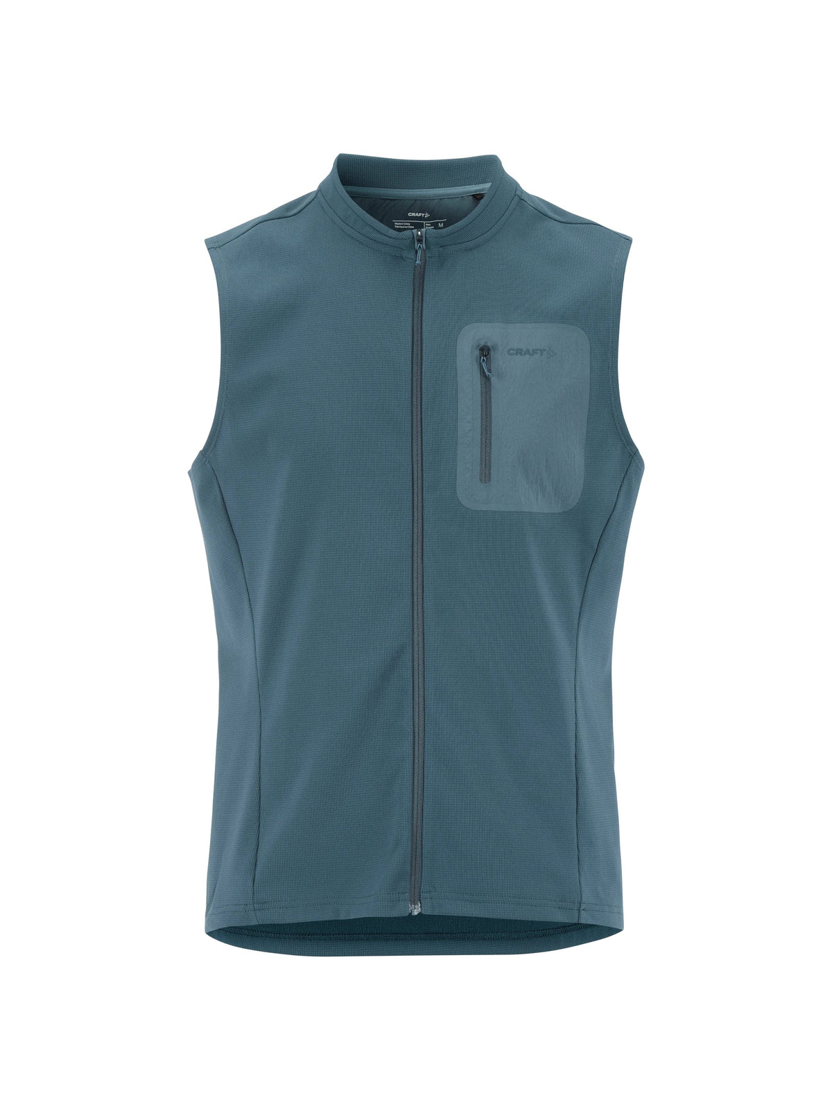 Craft Midlayer Vest Herren in Taubenblau, Vorderansicht
