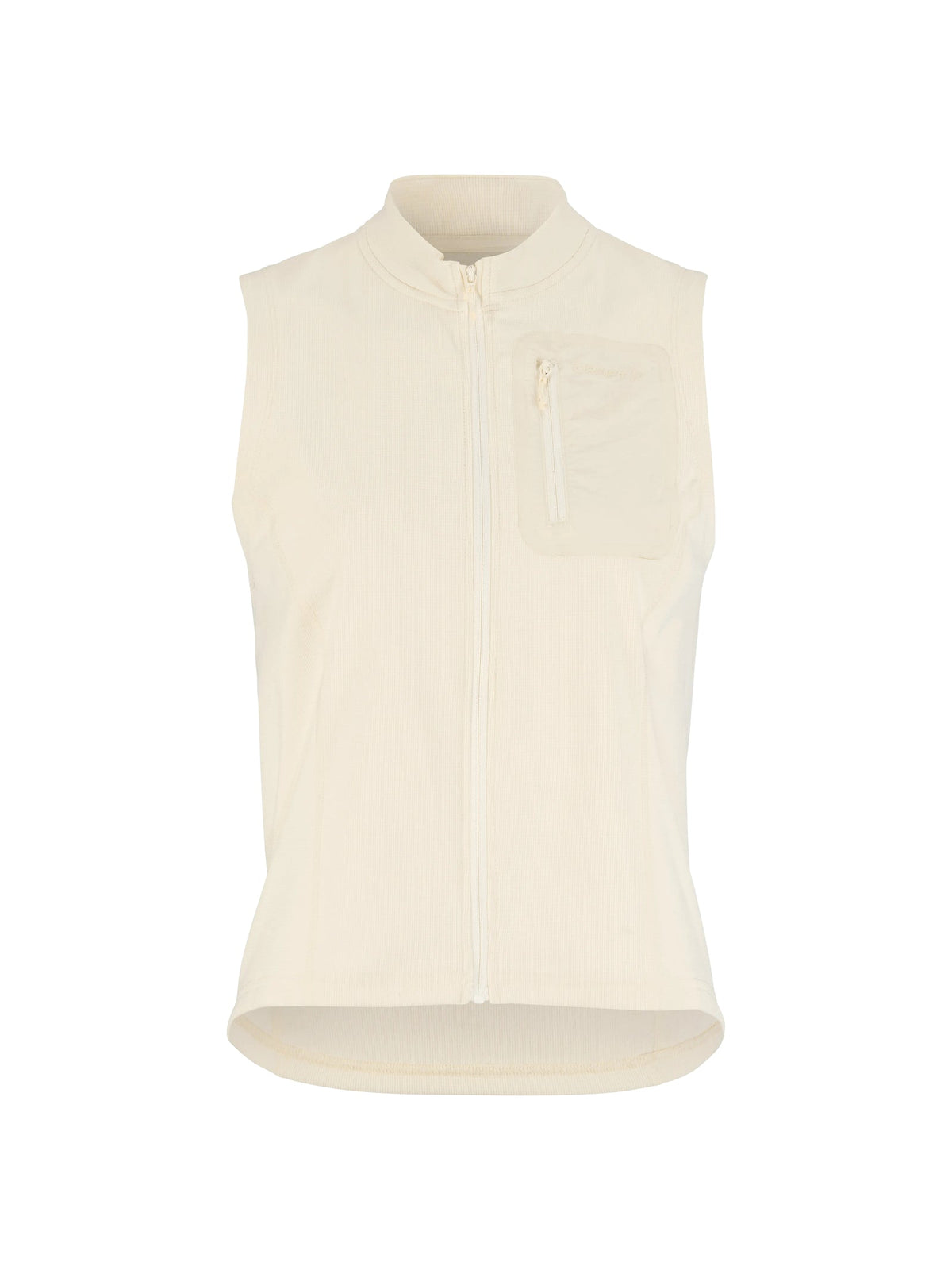 Craft Midlayer Vest Damen in Naturweiss, Vorderansicht