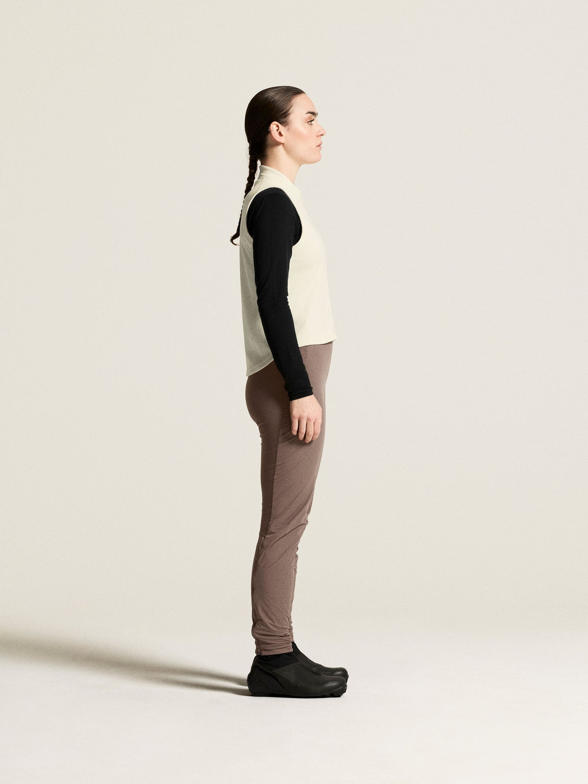 Craft Midlayer Vest Damen in Naturweiss, Detailansicht