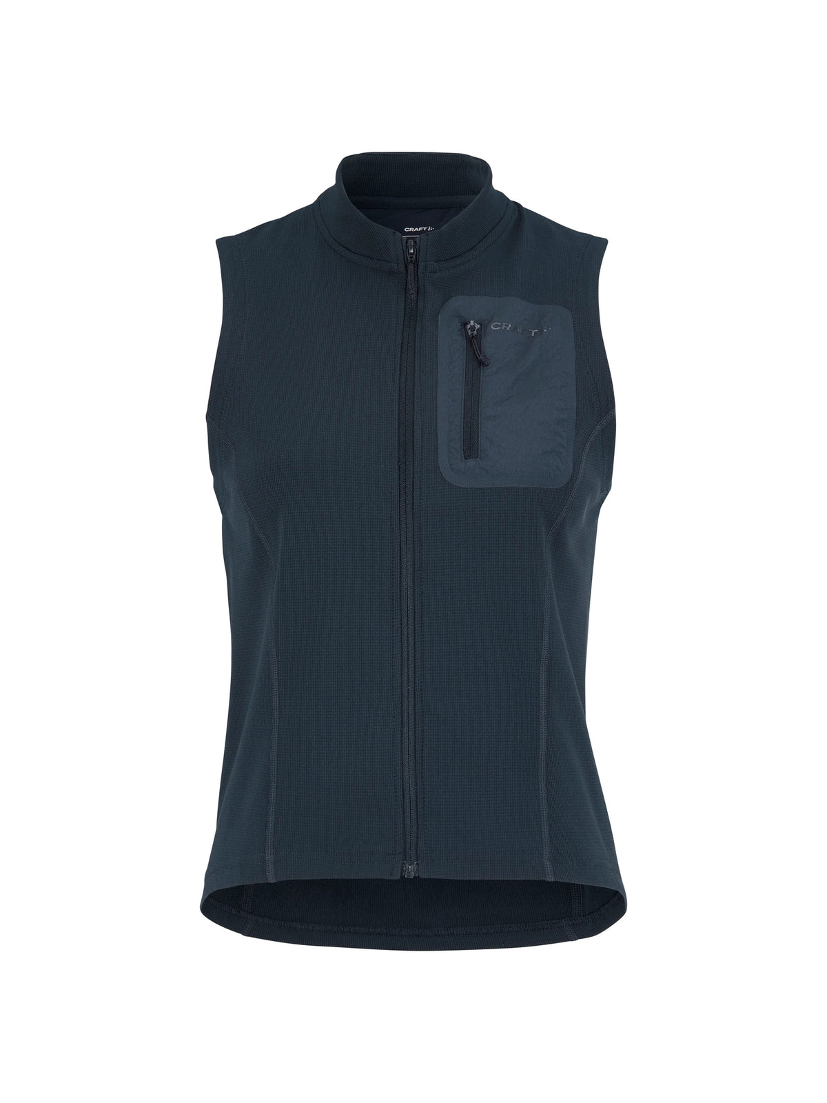 Craft Midlayer Vest Damen in Blau, Vorderansicht