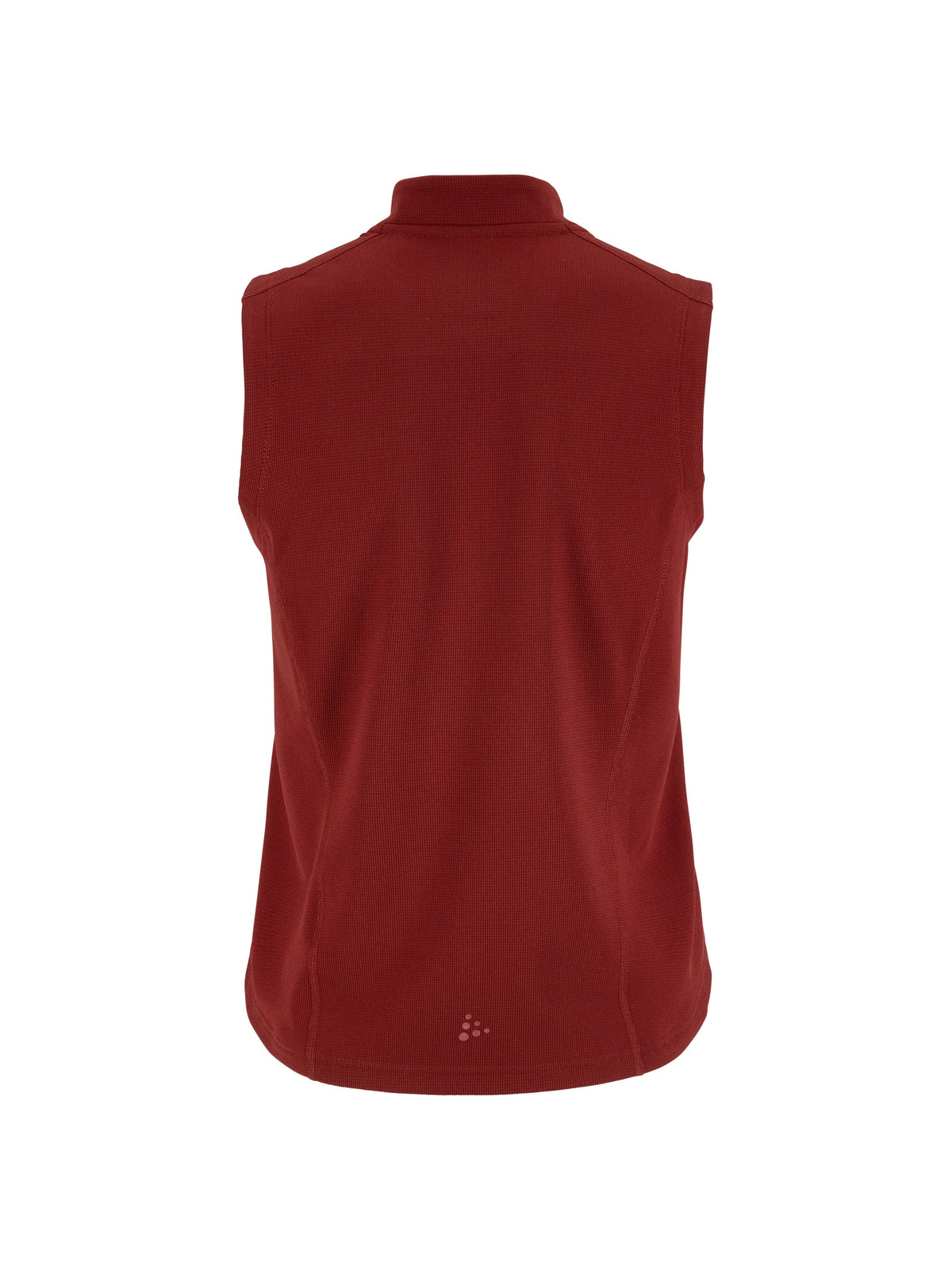 Craft Midlayer Vest Damen in Dunkelrot, Rückansicht
