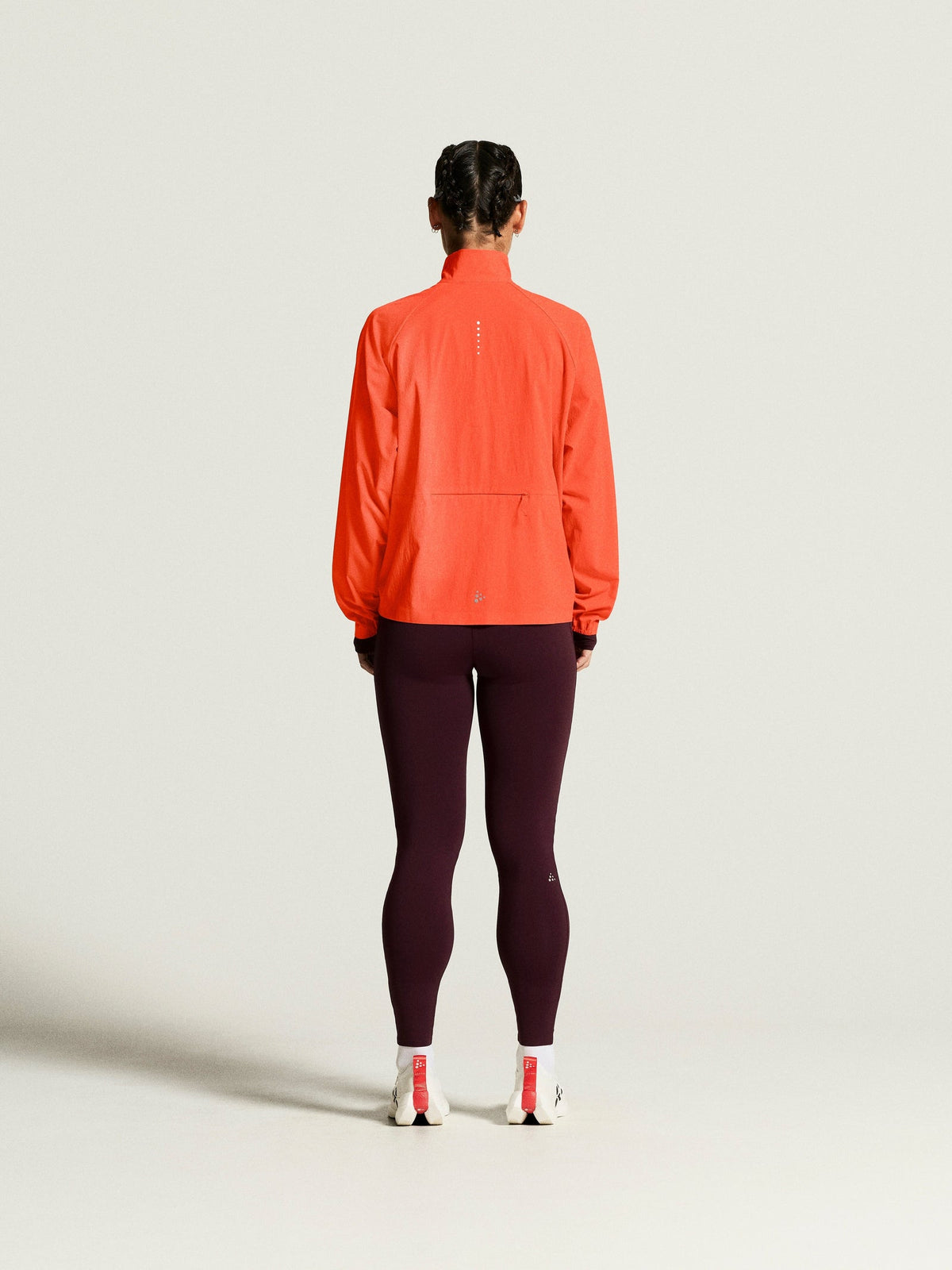 Craft Hypervent Anorak Damen in Rot, Detailansicht