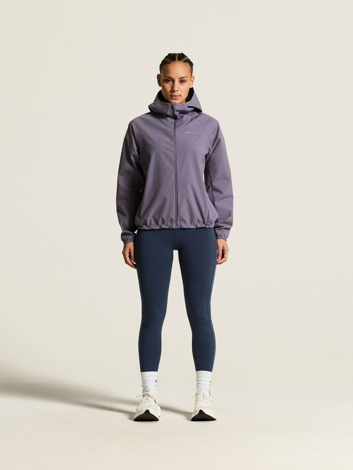 Craft Essence Hydro Jacket 2 Damen in Violett, Detailansicht