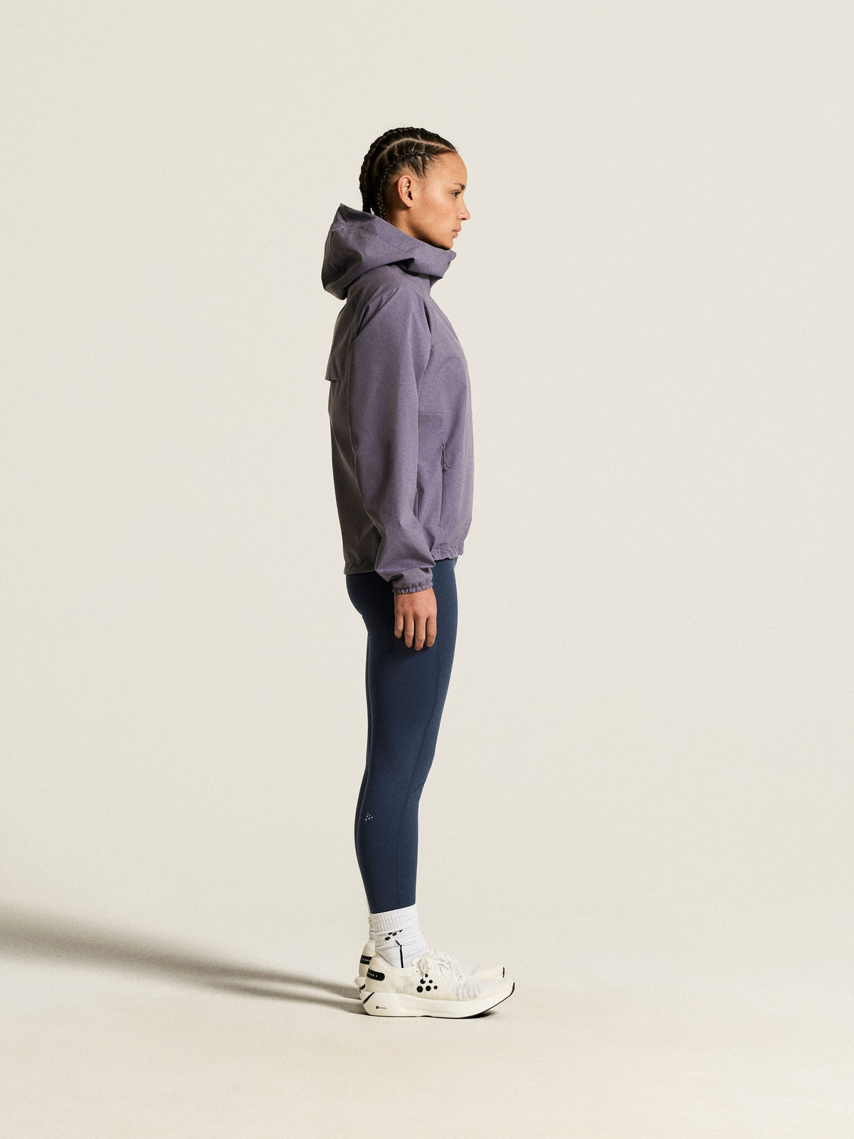 Craft Essence Hydro Jacket 2 Damen in Violett, Detailansicht