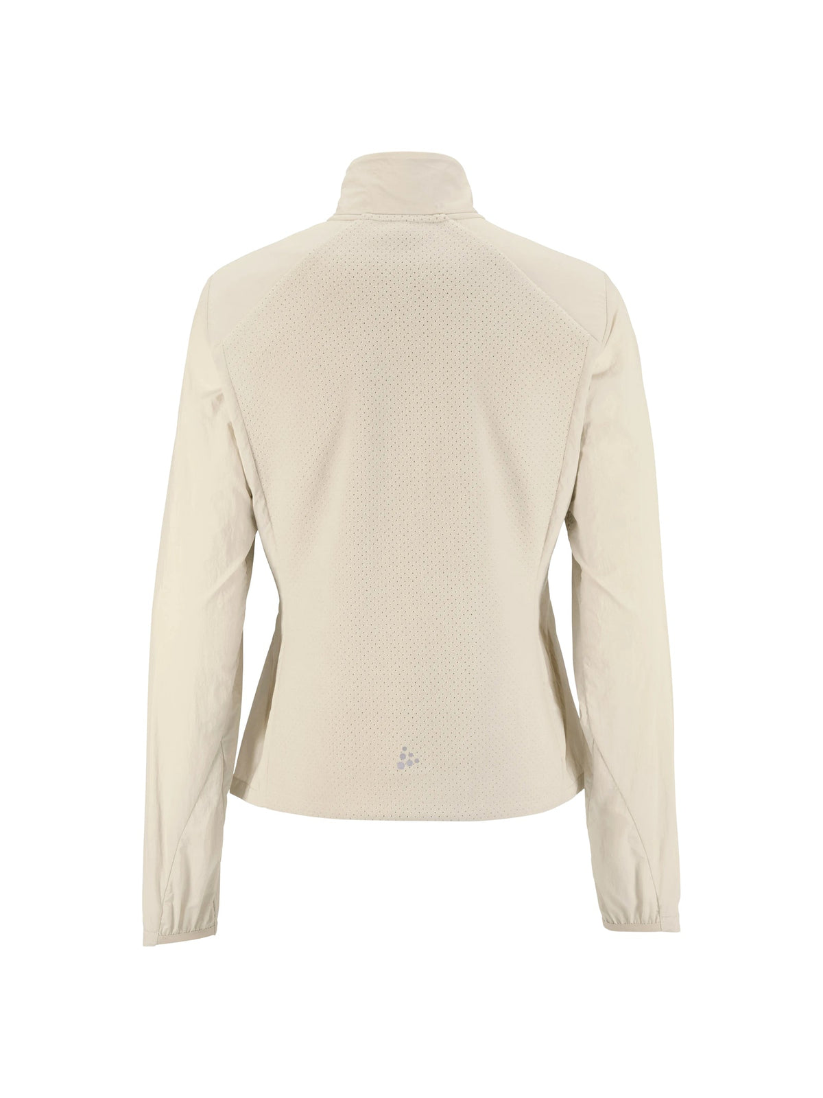 Craft Fleece Jersey Jacket Damen in Sand, Rückansicht