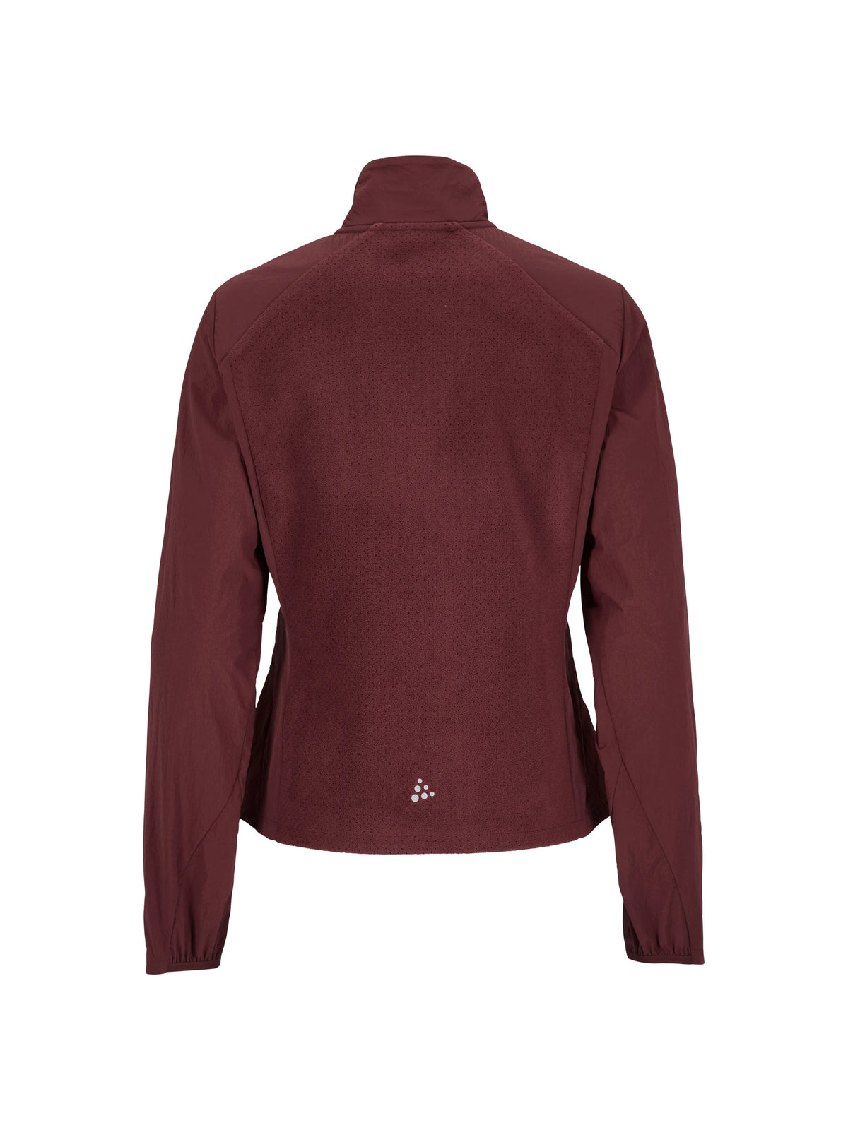 Craft Fleece Jersey Jacket Damen in Rot, Rückansicht