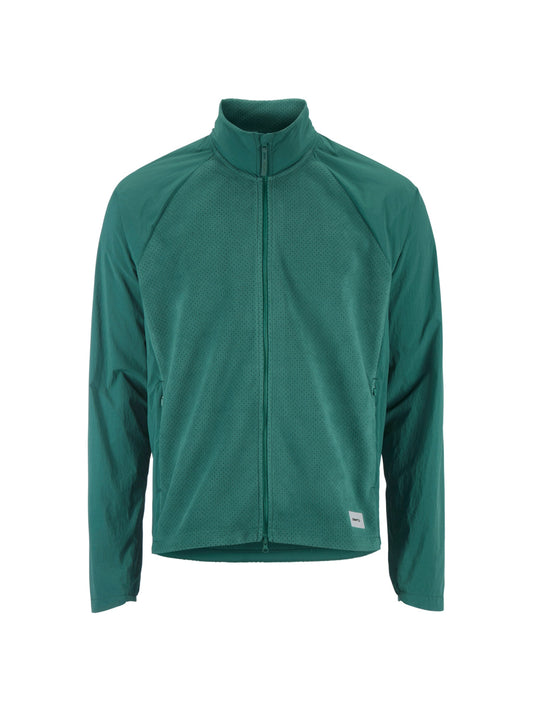 Craft Fleece Jersey Jacket Herren in Grün, Vorderansicht