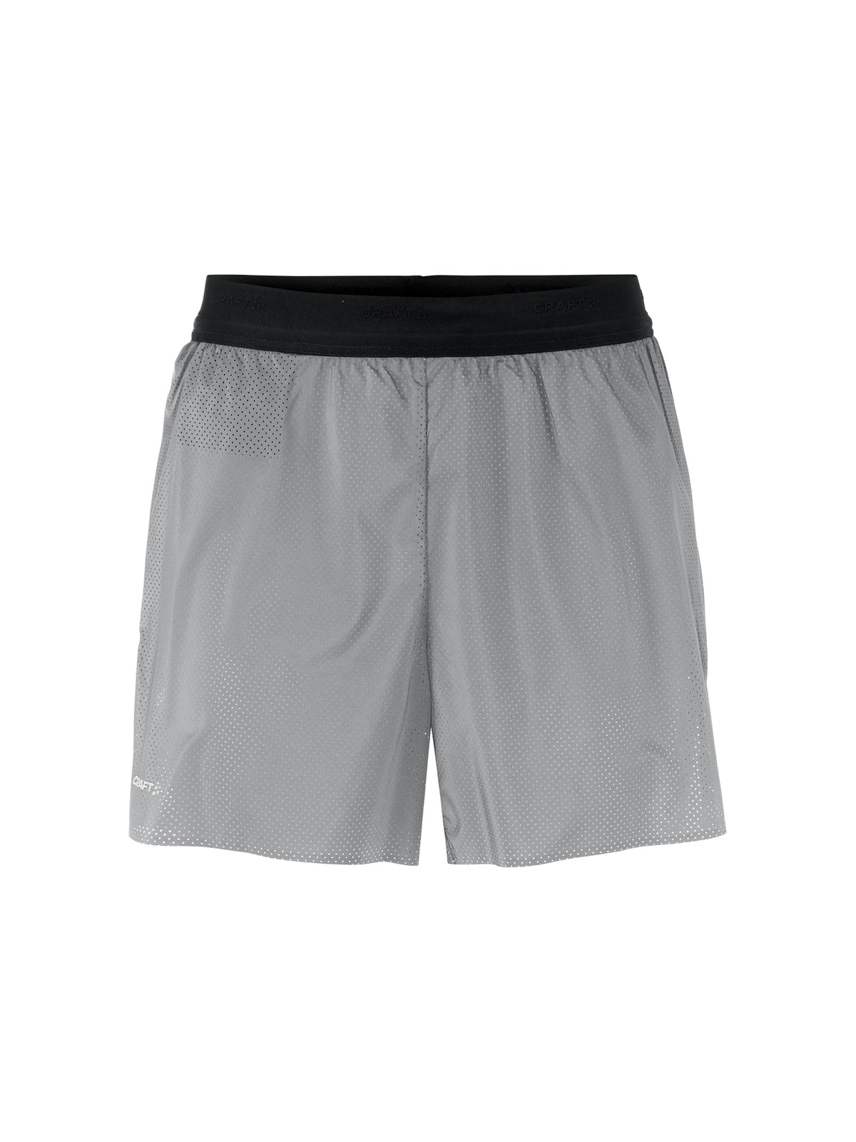 Craft Reflective Shorts Herren in Silber, Vorderansicht