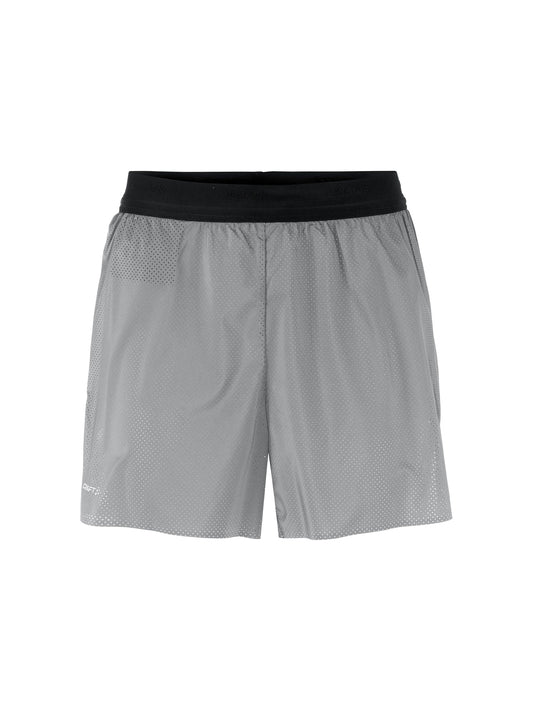 Craft Reflective Shorts Herren in Silber, Vorderansicht